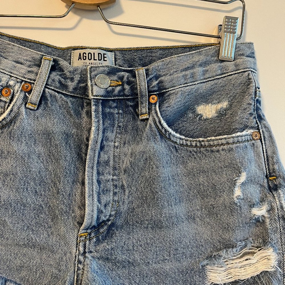 AGOLDE Parker Vintage Denim Short - Picture 4 of 6